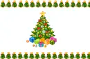 Christmas tree background