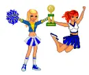cheerleader gals