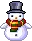 mini snowman