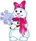 lady snowman