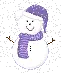 happy snowman