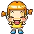 girl laughing