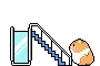 hamster on slide!