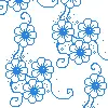 blue flowers