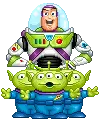 Buzz Lightyear w/ LGM's
