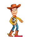 Mad Woody kicking Toy