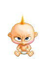 Jack-Jack on fire