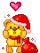 christmas teddy bear