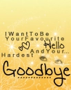 goodbye