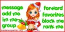 Christmas Doll Contact Table