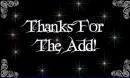 Thanks 4 da add