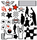punk background