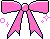 pink bow