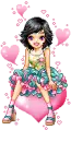pink hearts