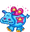 flying hippo