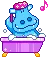 blue hippo