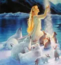 Fairy with animals