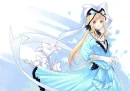 blue girl