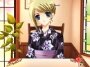 Purple Flowery Kimono