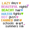 lazy days....... blabla