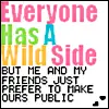 as in public! ;0
