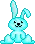 blue bunny