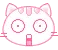 astonished cat