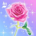 cute rose & stars