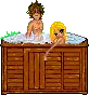 hot tub couple