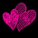 emo hearts