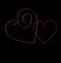 pink emo hearts