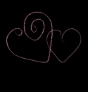 light pink emo hearts