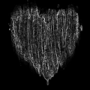white emo heart