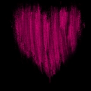 punk pink emo heart