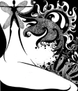 Black and White Fairy