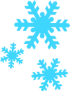 Blue Snowflakes