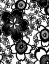 RETRO BLACK FLORAL