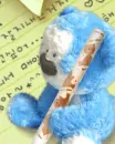 BLUE BEAR WRITING LETTER