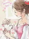 GIRL WITH HER PUPPY