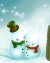SNOW COUPLE