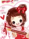 GIRL WITH CANDY