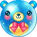 Bubble Blue Bear