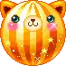 Orange Bubble Cat