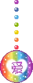 rainbow colors