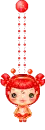 Red Crab Hair