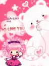KAWAII GIRL WITH BEAR