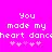 Cute heart