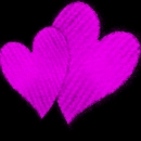 pink emo hearts