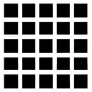 black cheqkered
