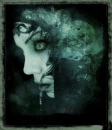 Gothic woman/clocks